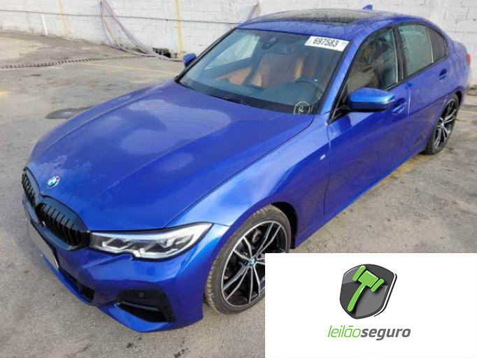 LOTE 037 BMW SERIE 3 320I 2.0 16V TWIN TURBO 2021